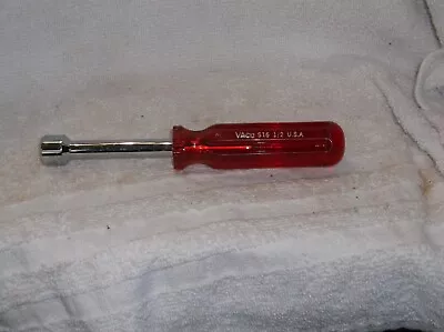 1/2-Inch Nut Driver With 3-Inch Hollow Shaft And Comfort Handle S16 VACO USA • $2