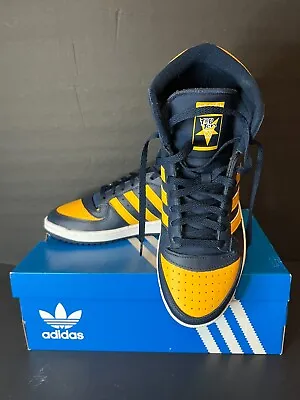 Adidas Top Ten Hi Yellow FV4926 Men's Sneakers Running Athletic MISMATCHED SIZE • $39.95