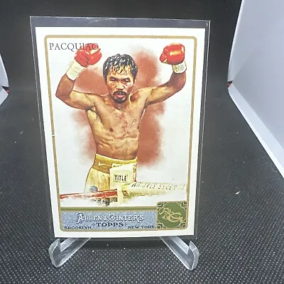 $15.99 • Buy 2011 Topps Allen & Ginter Manny Pacquiao #262 Boxing Champion RC