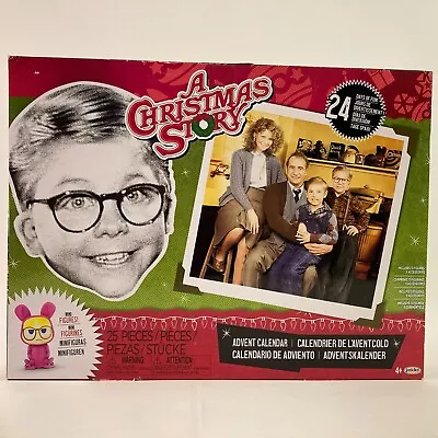 A Christmas Story Christmas Advent Calendar Collectible Mini Figures Distressed • $21.99