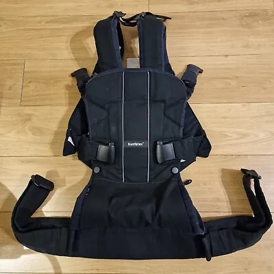 BabyBjorn Baby Carrier One Black Cotton Mix RRP £160.00 • £49.99