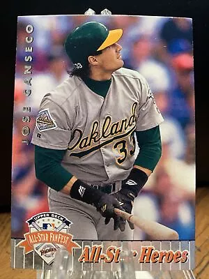 1992 Upper Deck All-Star FanFest -  #17 - Jose Canseco - Oakland Athletics • $1.61