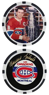 Maurice  Rocket  Richard - Hockey Legend - Canadiens - Poker Chip - ***signed*** • $13.29