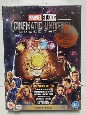 Marvel Studios Cinematic Universe: Phase Three - Part Two 2019 8-Disc In Wrap • £30
