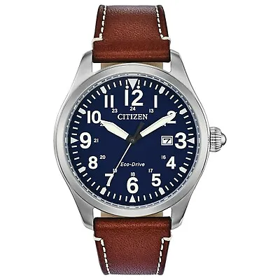 Citizen Eco-Drive Chandler Military Men's Date Indicator Watch 42mm BM6838-17L • $97.99