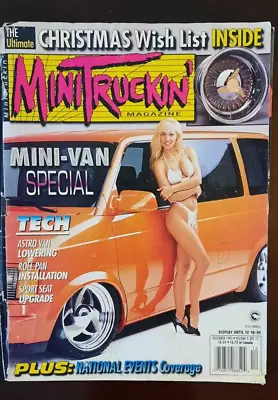 Mini Truckin' Magazine - December 1995 - Vol 9 No 12 - Mini-Van SPECIAL • $12.99