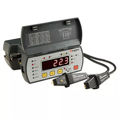 Megger DLRO10 + DH4-C (1006-598) 10A Ohmmeter W/ Duplex Probe Lead Set • $4640