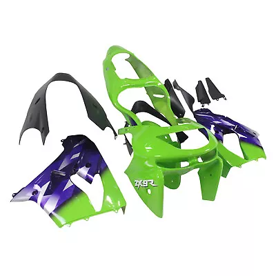 Purple Green Fairing For Kawasaki 1998 1999 98 99 Ninja ZX9R ZX900 ABS Bodywork • $389.95