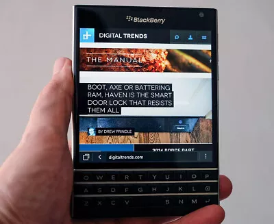 BLACKBERRY PASSPORT Q30 Black 3gb Ram 32gb Rom 4.5  Screen Unlocked Smartphone • $168