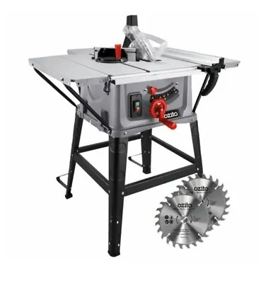 Ozito 2000W 254mm Table Saw Bench Saw Cut Timber Saw Table Powerful Motor Mitre  • $439.99