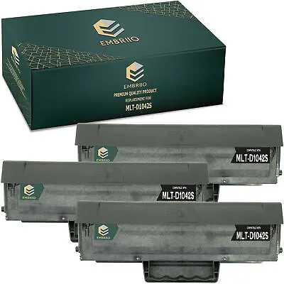 3 Toner Cartridge For Samsung MLT-D1042S ML-1660 ML-1665 ML-1670 ML-1675 ML-1860 • £33.39