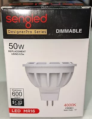 26x LED MR16  DIMMABLE 4000K - 600 LUMENS DESIGNER PRO SENGLED 8.5w Replaces 50W • $15.99