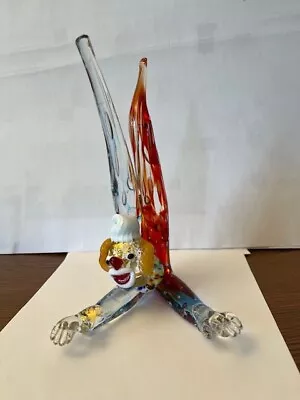 Murano Italy Handblown Glass Clown • $50