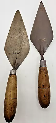 Pair Of Vintage Pointing Trowels - Bowden & Co Sheffield & Brades Co Birmingham • $6.41