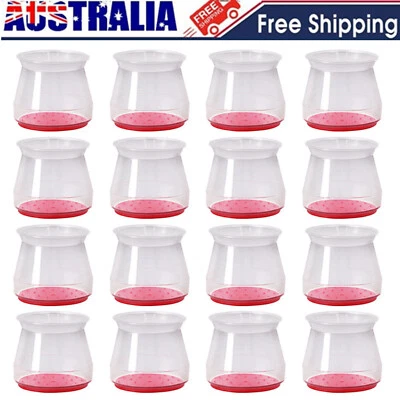 $13.46 • Buy Ruby Slider Chair Leg Protector For Hardwood Floors Fits All Shape Chair 48pcs