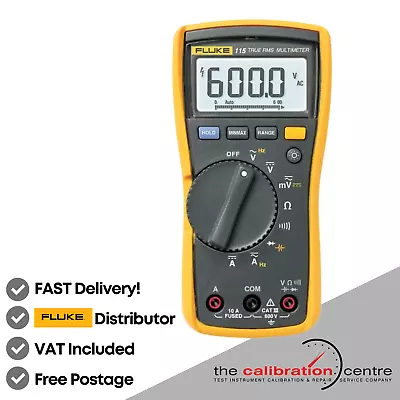 £241.20 • Buy Genuine FLUKE 115 Compact TRUE RMS TRMS Digital MULTIMETER