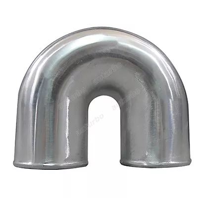 4  Cast Aluminium Elbow U 180 Degree Pipe Tight Bend Polished • $74.45