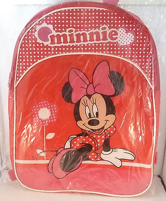 Large Disney's Minnie Mouse Bag / Back Pack Minnie Mouse School Bag   • £8.95