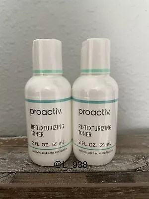 Proactiv Re-Texturizing Toner 2oz NEW SEALED X2 Bundle Lot • $23.95