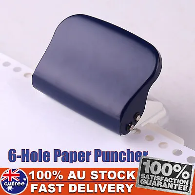 A4(30 Hole) B5(26 Hole) A5(20 Hole）DIY Hole Puncher Loose Paper Puncher Handheld • $15.99