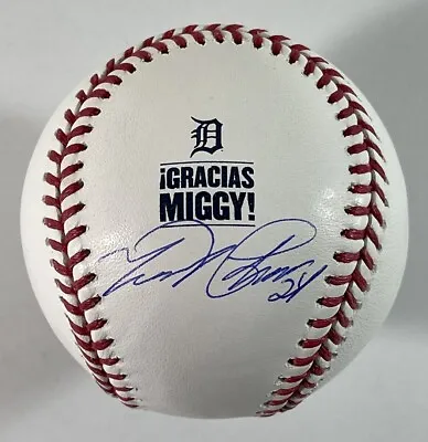 Miguel Cabrera Signed Autographed Gracias Miggy Baseball Tigers Beckett Bas Coa • $299.95