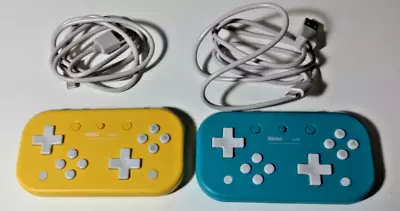 2 Gamepads For Nintendo Switch - 8BitDo Lite Bluetooth (Turquoise & Yellow) • $65