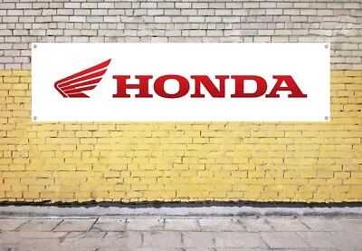 Honda Motorcycles Logo Banner For Workshop Garage Man Cave Display Sign • $16.79