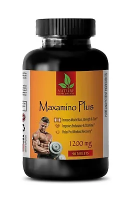 Bcaa Amino Acids - MAXAMINO PLUS 1200 - Maintain Your Muscle Mass 1B • $20.53