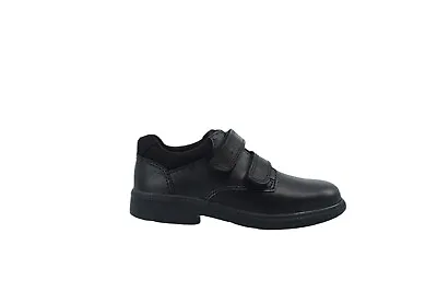 £53.32 • Buy [89980] Clarks Deaton PS Boys Kids Black Leather Dress Shoes Wide
