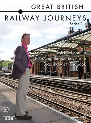 Great British Railway Journeys - Series 2 DVD Michael Portillo (2012) • £3.60