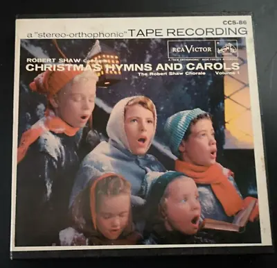 2-TRACK RCA- Christmas Hymns And Carols Robert Shaw Chorale  Tape • $39.50
