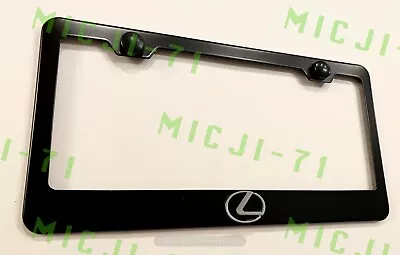 3D Lexus F Sport Emblem Stainless Steel License Plate Frame Rust Free • $16.50