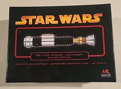 Star Wars Master Replicas Obi-Wan Kenobi Lightsaber Scaled .45 SW-311 ROTS • $54.99