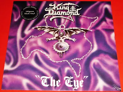 King Diamond: The Eye 180-Gram LP Black Vinyl Record 2020 Metal Blade W/ MP3 NEW • $29.95