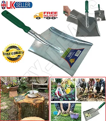 12  Outdoor Indoor Garden Multipurpose Plastic Hand Metal Shovel Dust Pan Coal.. • £7.85
