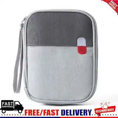 Outdoor Emergency Medical Bag First Aid Drug Storage Bags Survival Kit Equipment • £4.07