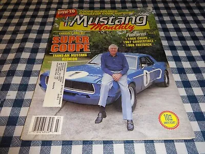 Mustang Monthly Magazine March 1988 Carroll Shelby Super Coupe • $7.28