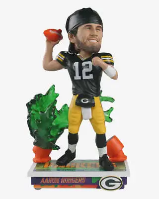 Aaron Rodgers Green Bay Packers Slime Zone Bobblehead NFL Football • $109.99