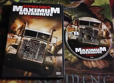 Maximum Overdrive (DVD 2004) Free Shipping In Canada! • $9.91