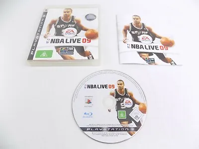 Mint Disc Playstation 3 Ps3 NBA Live 09 2009 2k09 Free Postage • $6.90