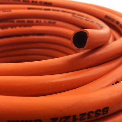 8mm PROPANE BUTANE LPG HIGH PRESSURE GAS HOSE PIPE Camping Caravan Bbq Motorhome • £8.99