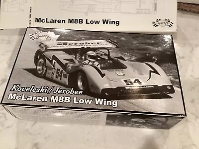 GMP 1:18 Koveleski/Jerobee McLAREN M8B LOW WING CAN AM RACE CAR DIECAST • $249.95