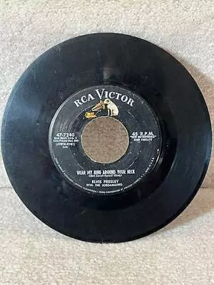 Elvis Presley 1958 Wear My Ring Around Your Neck / Doncha' Think Its Time 45 RPM • $3.99