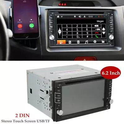 6.2 Inch Car MP5 DVD Player Radio 2 DIN Stereo HD Touch Screen USB/TF Universal • $169.98