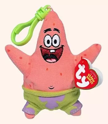 Ty Beanie Baby- PATRICK STAR(SPONGEBOB) 5  Clip  New MWMT's • $14.95