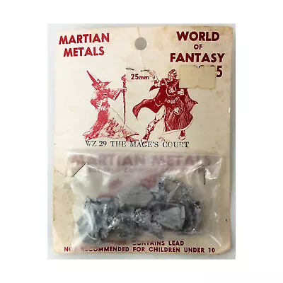 Martian Metals World Of Fantasy Mini 25mm Mages Court Pack VG+ • $39.95