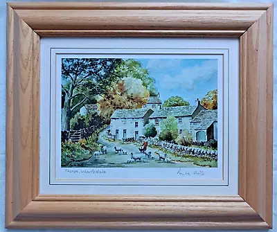 £12 • Buy Lovely Framed Print From Popular Artist ANITA HALL  -  THORPE In WHARFEDALE 