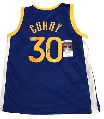 Stephen Curry Signed Golden State Warriors Jersey AUTO JSA COA Sz XL • $849.99