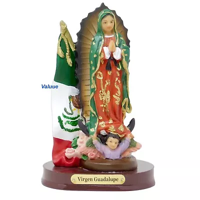 ValuueMax™ Our Lady Of Guadalupe Statue Finely Detailed Resin 5 Inch Tall • $29