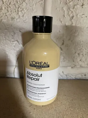 £15.49 • Buy L'Oreal Professionnel Serie Expert Absolut Repair Gold Shampoo 300ml
